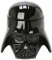 Hosoncovy Gift Creative Star Wars 3D Taza de café de cerámica con tapa, taza de café con leche, taza de té con mango (negro)