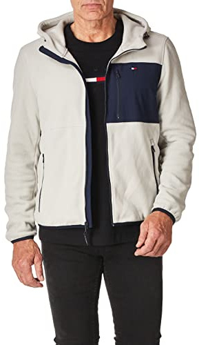 Tommy Hilfiger Herren Hooded Performance Fleece Jacket Jacke