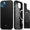 Spigen Mag Armor MagFit Hülle Kompatibel mit iPhone 13 Mini Kompatibel mit MagSafe Magnetisch -Matte Black