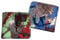 WANHONGYUE Men's Bifold Wallet Chainsaw Man Anime Picture Printed Wallets for Women with 6 Slots 1 ID Windows Black/1