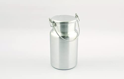 Lechera de aluminio tradicional 2 litros