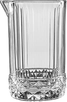 Bormioli Rocco América de los años 20 de cristal jarra de agua - Vintage Art Deco de cócteles que sirve Pitcher - 780ml - Claro