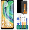 para Samsung Galaxy A12 Pantalla de Repuesto para Samsung A12 Pantalla LCD A125 SM-A125F digitalizador táctil SM-A125M Montaje con SM-A125U,SM-A125N Kits de reparación(no Compatible con A12 Nacho)