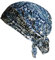 Cool4 Sommer Kopftuch Strand Bandana Meer Beanie Sonne Sonnenschutz Mütze Chemo Cap A04 (Navy mit grün beigem Paisley Floralmuster)
