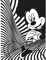 Pyramid International Disney Leinwand (Mickey Mouse Muse, lineares Design) Große Leinwand, 60 cm x 80 cm, Disney-Geschenke für Frauen, Männer und Kinder – Offizieller Merchandise-Artikel
