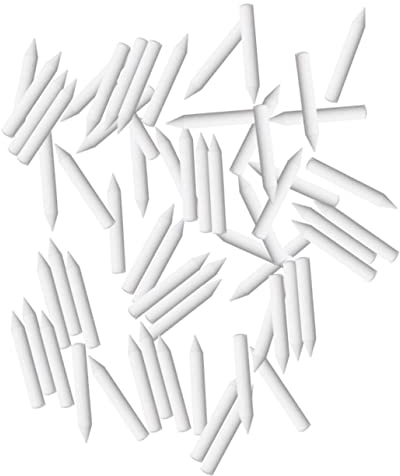 CIYODO 60pcs Ceramic Pottery Kiln Nails Refractory Support Tools for Clay Firing Durable and Sturdy Pottery Firing Holder for Ceramic Crafting and Kiln Use