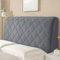 KAYBTNT Bett Kopfteil Bezug, Weicher Stretch Bed Headboard Cover, Staubdicht Waschbar Bettkopfteil Husse, Universell Verdicken Kopfteilbezug überzug für Full Twin Queen King,Dark Gray,190cm