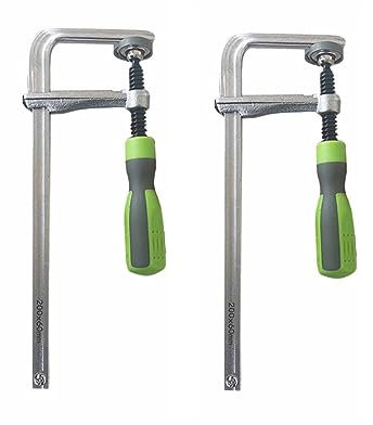 Dovetail Clamps for MFT & Track Saw F-Clamp Quick Release Ratcheting Clamp, 530lbs Clamping Force, 8” Capacity