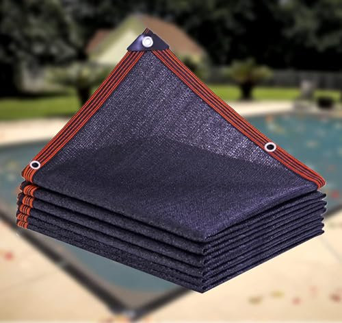 DYNCDW Filet À Feuilles pour Piscine Rectangulaire, Couverture De Filet De Piscine À Mailles Fines pour Empêcher Les Feuilles Mortes Et Les Débris De Pénétrer dans La Piscine (Size : 4x8m(13 * 26ft))