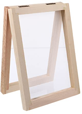 STOBOK 2pezzi Artigianale Per Creazione Carta Legno Strumento Per Lavori Creativi e Fai Da Te Per Famiglie Design Resistente e Sicuro Beige