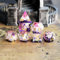 DND Würfel Set 7pcs Blume D4 D6 D8 D10 D% D12 D20 Handgefertigt Kunstharz Scharfkantige D&D Würfel für Dungeons und Dragons Pathfinder Rollenspiele Tischspiele RPG MTG Spiele mit Geschenkbox