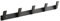 SOTECH Blackline ALBUS Hakenleiste 450 mm mit 5 Haken schwarz Wandgarderobe Garderobenleiste