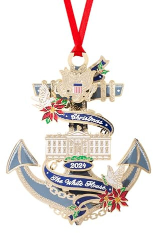 Offizielles 2024 Weißes Haus Weihnachtsdekoration
