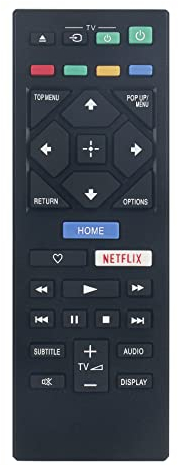 ROLLGAN RMT-VB201D Ersetzte Fernbedienung Anwendbar für Sony Blu-ray Disc Player BDP-BX370 BDP-S1700 BDP-S3700 UBP-X700 BDP-S1700ES BDP-S3500 BDP-S3500B UBP-UX70 UBP-X700/M BDP-6500 BDP-S1500