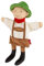 sigikid 43344 Handspielpuppe, beige/Seppl, OneSize
