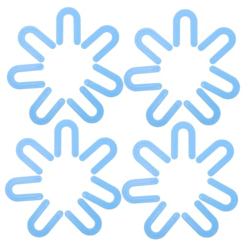 Angoily 100 Stück U Förmige Dichtung Fliesen Abstandshalter Fliesen Nivellierklammern Fliesen Boden Abstandshalter Pool Fliesen Mörtel Abstandshalter Fliesen Nivellier