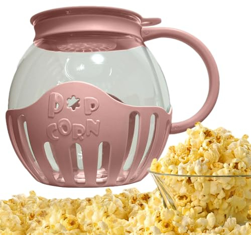 Máquina Para Hacer Palomitas De Maíz En Microondas,Cuenco Para Palomitas De Maíz De Vidrio De Borosilicato,Palomitero Microondas,alomitas De Maíz Para Microondas Poppers De Aire,Máquina Multifuncional