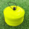 FORZA Fast Flache Trainingsmarkierungshütchen [10 Farben] | 50er-Packung mit 22cm Breiten, extrem langlebigen Hütchen – perfekt für Fußball, Rugby, Hockey und mehr (Gelb)