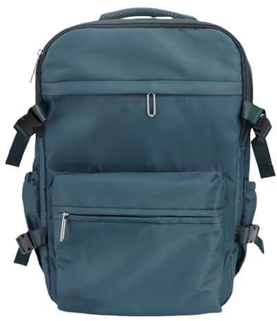Jiawu Vakuum -Rucksack mit Großer Kapazität mit Pumpe für Geschäftsreisen Wasserdicht 180 Grad Öffnung Kompression Oxford Stoff (Blue)