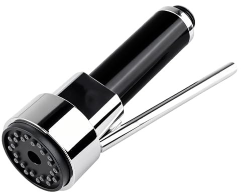 Douchette Cuisine Robinet D’évier Extractible Universel | Pour Bec Cuisinière Moderne Mitigeur Salle De Bain, Tête Pulvérisation Anti-éclaboussures Rotation 360° Chrome Brillant