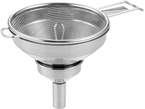 Tescoma 428662 Imbuto doppio con setaccio, set 3 pezzi, linea GrandCHEF
