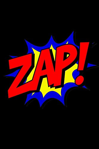 ZAP: Blank Comic Book for Kids - Sketch Book Draw Your Own Comics Gift