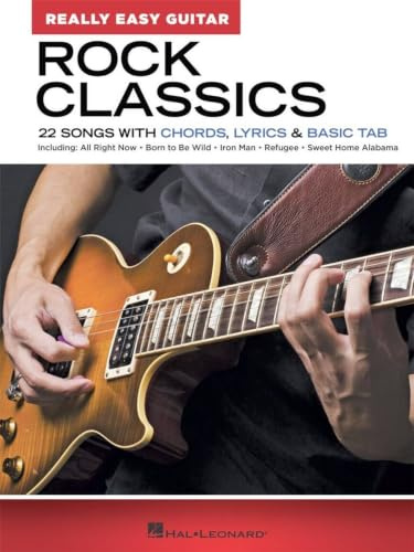 Rock Classics - Really Easy Guitar Series.: 22 Songs With Chords, Lyrics & Basic Tab