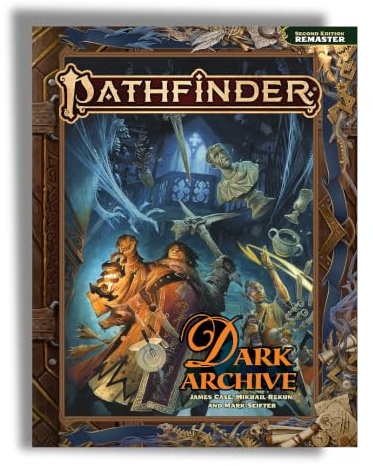 Pathfinder Dark Archive (Remastered) Pocket Edition (P2) | Åldrar 16+, 224 sidor, två nya klasser psykisk thaumaturge, åtta ärendefiler, korta äventyr, paranormala regler