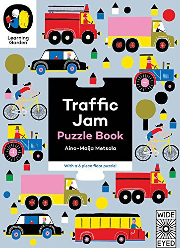 Traffic Jam: Puzzle Book - With a 6 Piece Floor Puzzle! (The Learning Garden)