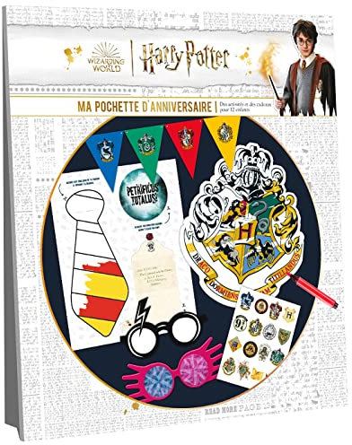 Harry Potter - Ma pochette d'anniversaire - Des activités et des cadeaux