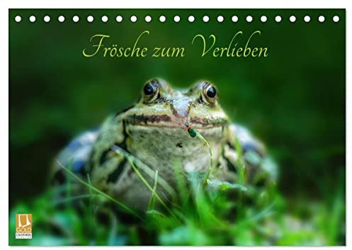 Frösche zum Verlieben (Tischkalender 2026 DIN A5 quer), CALVENDO Monatskalender: Frösche zu Land und zu Wasser (CALVENDO Tiere)