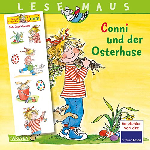 LESEMAUS 77: Conni und der Osterhase: mit tollen Conni-Tattoos (77)