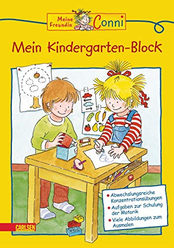 Conni Gelbe Reihe (Beschäftigungsbuch): Mein Kindergarten-Block: Kinderbeschäftigung ab 4