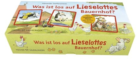 Was ist los auf Lieselottes Bauernhof?: Mein Lieselotte-Memo mit 10 Trio-Motiven | Ein lustiges Spiel für Kinder ab 4 Jahren
