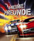 Meine Freunde (Rennautos): Freundebuch, Eintragbuch, Poesiealbum für Kinder ab 6 Jahre (Eintragbücher)