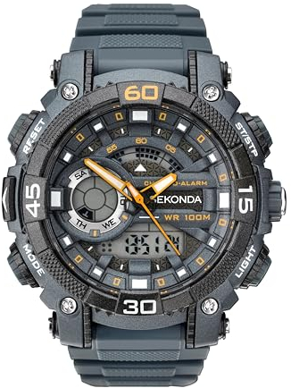 SEKONDA Digitale Quarzuhr für Herren mit PU-Armband 1349.05