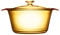 VISIONS Olla Pyroceram Flair con Cubierta de Vidrio, marrón, 5.5L Cookpot