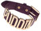 Udekit Einstellbare Lila Gürtel Puddin Halsband Halskette für Frauen