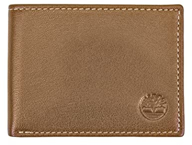 Timberland Herren Blix Slimfold Geldbörse Reisezubehör-Brieftasche, Hellbraun, Einheitsgröße