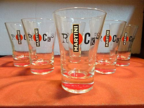 TIGREBOCK 6 Verres Martini ROCK'S 30CL