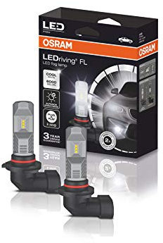 OSRAM LEDriving FL, Off-road H10, 12V, Retrofits, faros antiniebla LED, 9745CW, caja plegable (1 unidad), blanco frío