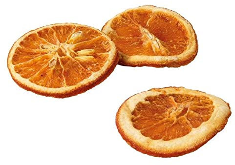 Btn 50 STK Orangenscheiben Deko getrocknete Orangenscheiben Naturmaterial Herbstdeko Weihnachtsdeko Frucht Orangen Scheiben Dekoration Herbst Winter