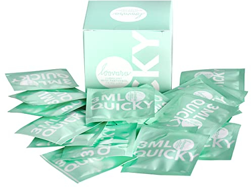 Loovara Gleitgel To Go - 3ML QUICKY – 20 x 3ml Pocket-Gleitgel wasserbasierend, hygienisch & ideal für Unterwegs, Vegan, mikroplastikfrei, dermatologisch getestet, kondomsicher