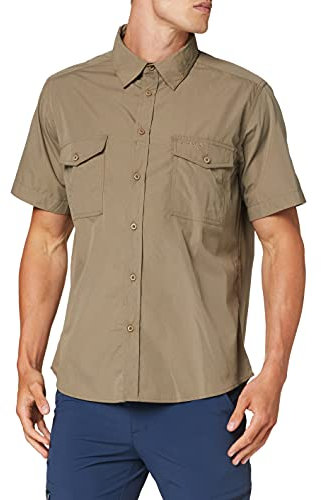 Craghoppers Herren Kiwi-Kurzarmhemd Wander-Shirt, Pebble, M EU