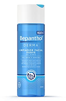 Bepanthol Derma Limpiador Facial Sin Jabón Suave, Uso Diario, Piel Seca y Sensible, 200 ml