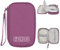 Ruyosn Kabel Organizer Tasche Wasserdicht Klein Kabeltasche Festplattentasche Elektronische Tasche Elektro Organizer Cable Bag Elektronik Zubehör Organisator Kabel für Reise, Lila