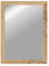 CLAMARO 'Vision' Wandspiegel 50x100 cm maßgefertigt | Eiche Altholz | Moderner eckiger Spiegel mit MDF-Holzrahmen, inkl. Metall Aufhänger und Montagematerial (Querformat & Hochformat)
