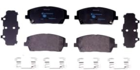 HELLA 8DB 355 040-011 Brake pad set - with acoustic wear warning - T4187 - for e.g. HYUNDAI/KIA