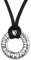 FaithHeart Rund Rune Halskette für Herren Damen verstellbare Kunstleder Kette mit Rune Anhänger Wikinger Schmuck für Geburtstag Valentinstag