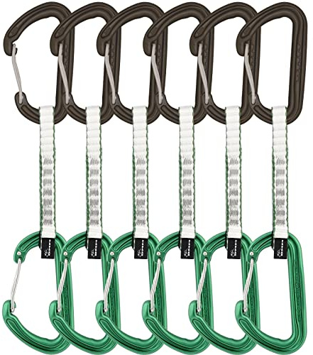 DMM Spectre Quickdraw - Matt Grey/Green 12cm - 6 Pack